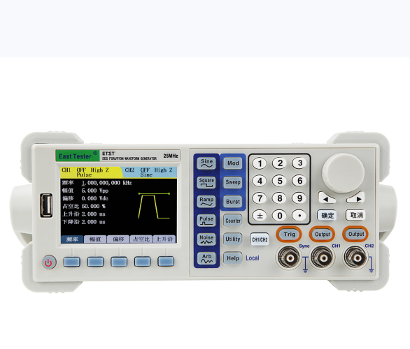 Dual Channel Arbitrary Waveform Function Generator 60Mhz - Настольный цифровой промышленный высокоточный двухканальный генератор