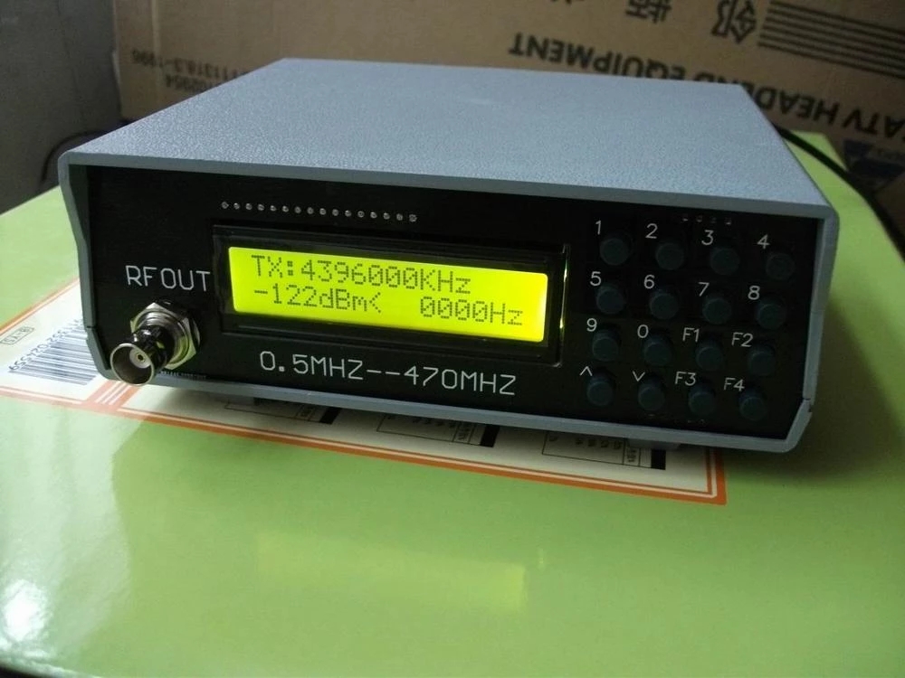 Rf Signal Generator 0.5Mhz To 470Mhz - 0,5 МГц-470 МГц генератор радиочастотных сигналов,