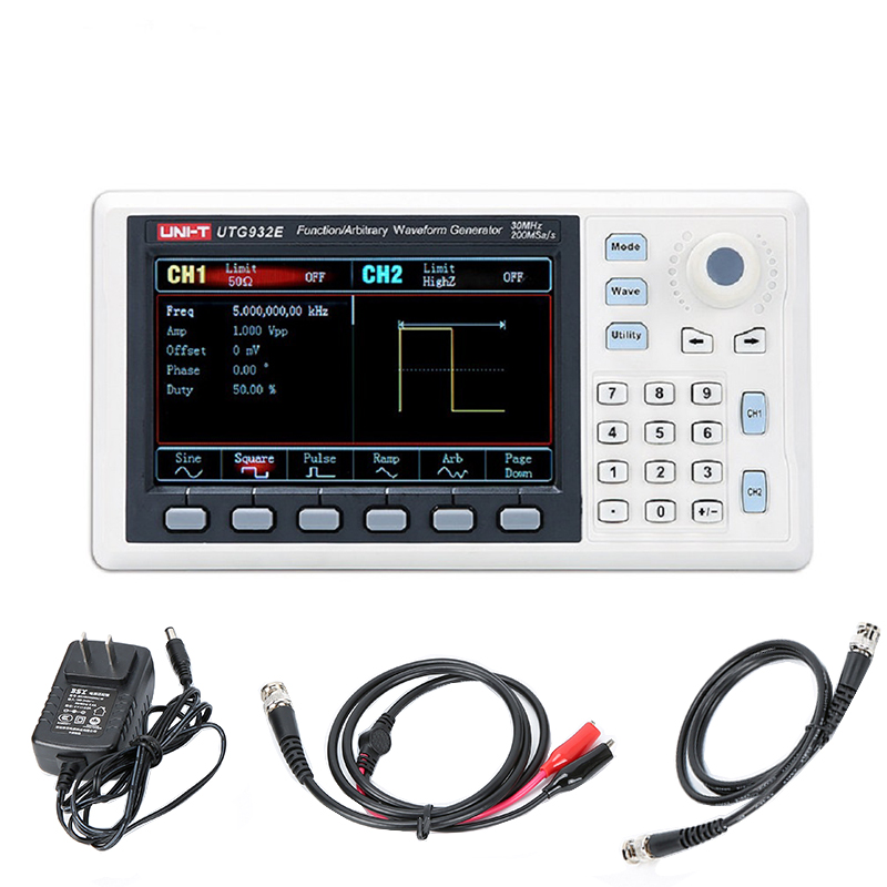 Dual Channel Arbitrary Waveform Function Generator 60Mhz - UTG962E Функция Генератор сигналов произвольной формы