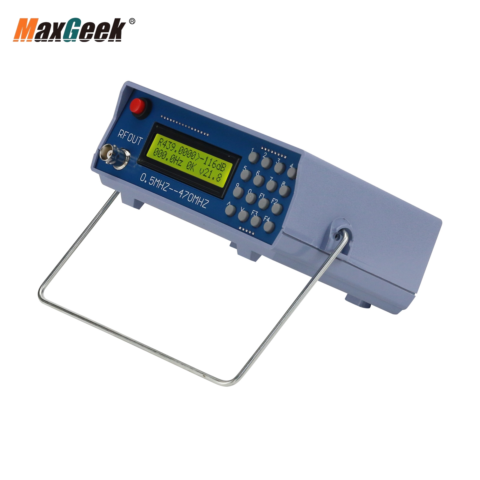 Rf Signal Generator 0.5Mhz To 470Mhz - Генератор сигналов Maxgeek 0,5–470 МГц, генератор