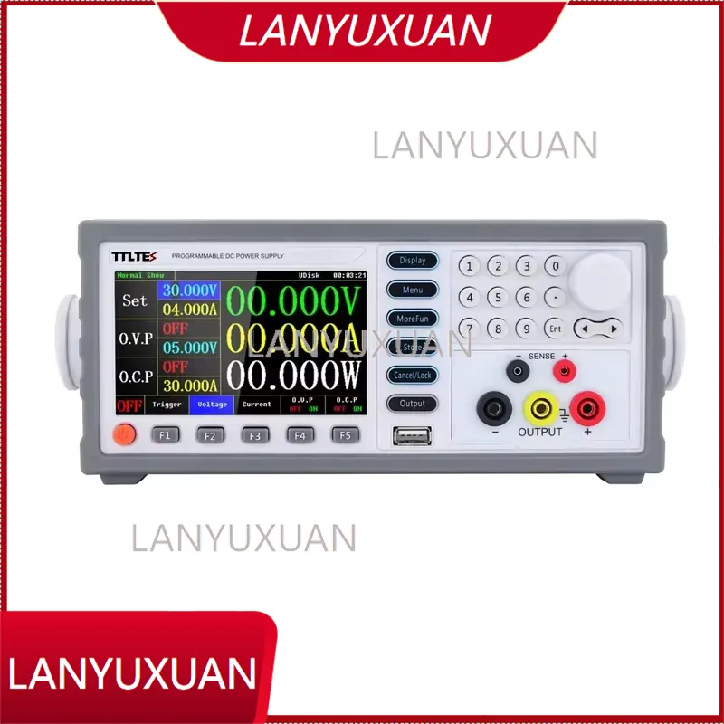 Programmable Linear Dc Power Supply 30V 10A - Программируемый линейный источник питания TDPE-L303/5/10SPL5 с