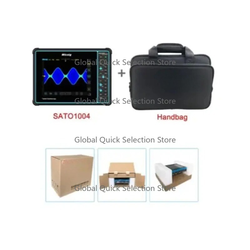 Handheld Tablet Oscilloscope Touchscreen 100Mhz - Портативный автомобильный осциллограф SATO1004 Micsig с