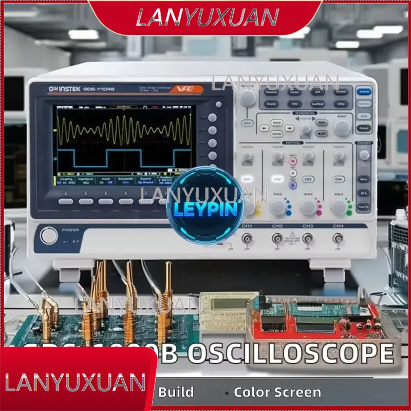 Цифровой запоминающий осциллог – обзор и цена Digital Storage Oscilloscope 4 Channel 100Mhz