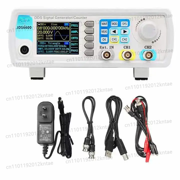 Генератор сигналов JDS6600 15/ – обзор и цена Dual Channel Arbitrary Waveform Function Generator 60Mhz