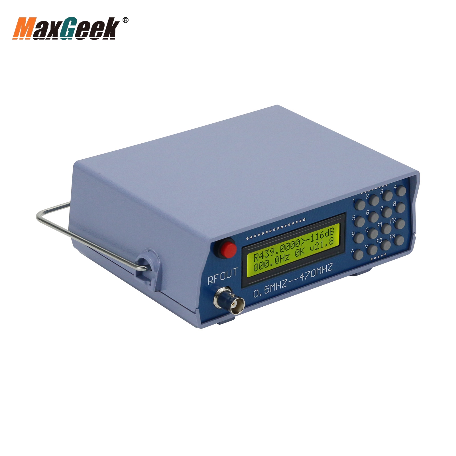 Генератор сигналов Maxgeek 0,5 – обзор и цена Rf Signal Generator 0.5Mhz To 470Mhz