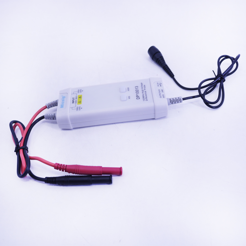 Осциллограф Micsig DP10013, 13 – обзор и цена High Voltage Differential Probe 100Mhz 1300V