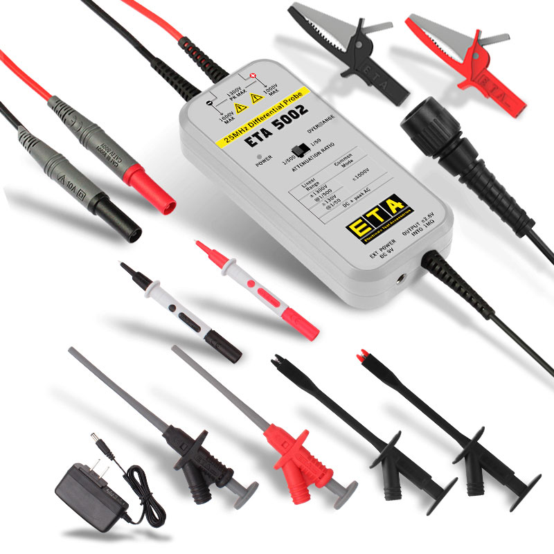 Высоковольтный дифференциальны – обзор и цена High Voltage Differential Probe 100Mhz 1300V