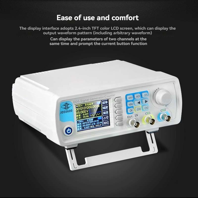 Двухканальный генератор сигнал – обзор и цена Dual Channel Arbitrary Waveform Function Generator 60Mhz