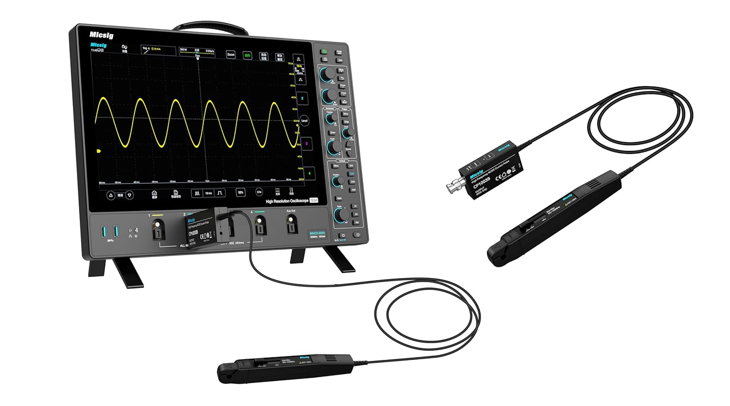 Высокочастотный датчик перемен – обзор и цена Current Probe Ac Dc 50Mhz Oscilloscope