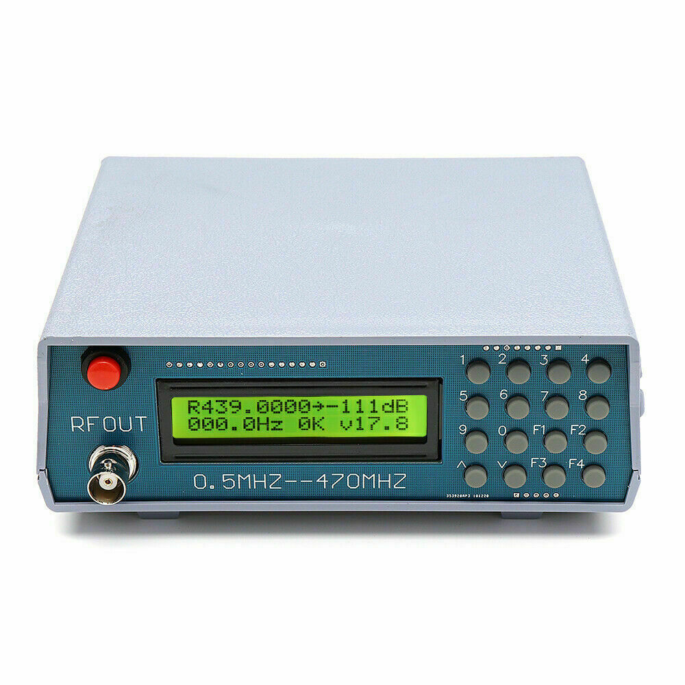Генератор радиочастотных сигна – обзор и цена Rf Signal Generator 0.5Mhz To 470Mhz