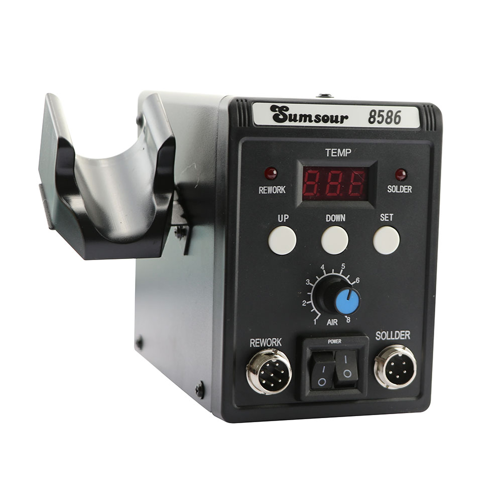 8586 700 Вт 2 в 1 Цифровой дис – обзор и цена Smd Rework Station Hot Air Soldering 2 In 1