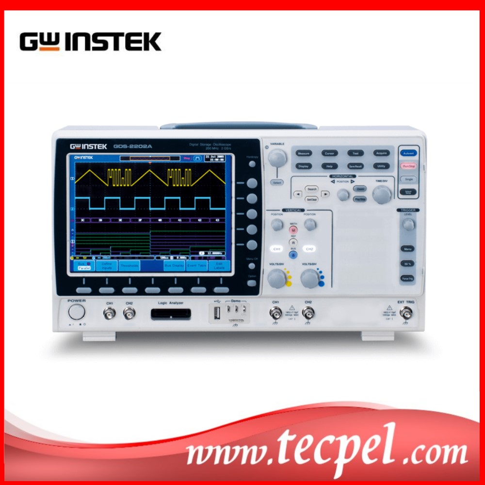 Цифровой осциллограф GWINSTEK  – обзор и цена Digital Storage Oscilloscope 4 Channel 100Mhz