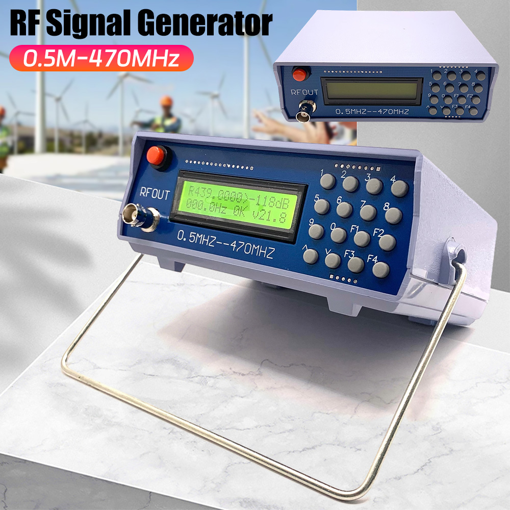 Генератор радиочастотных сигна – обзор и цена Rf Signal Generator 0.5Mhz To 470Mhz