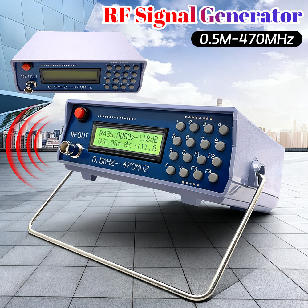 Генератор радиочастотных сигна – обзор и цена Rf Signal Generator 0.5Mhz To 470Mhz