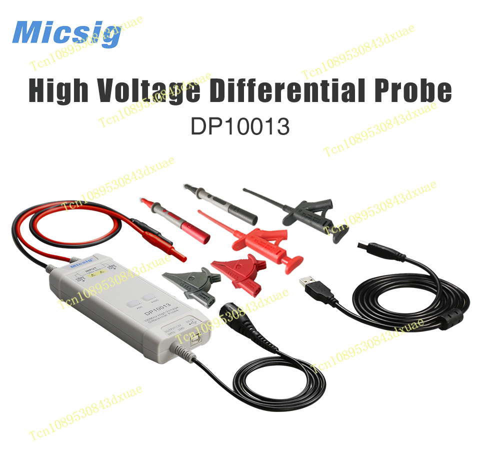 Осциллограф Micsig 2025, высок – обзор и цена High Voltage Differential Probe 100Mhz 1300V
