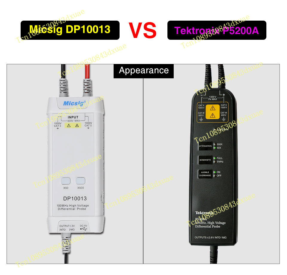Осциллограф Micsig 2025, высок – обзор и цена High Voltage Differential Probe 100Mhz 1300V
