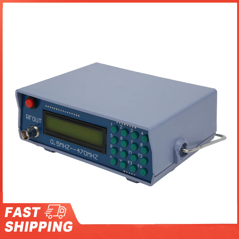 Генератор радиосигналов для мо – обзор и цена Rf Signal Generator 0.5Mhz To 470Mhz