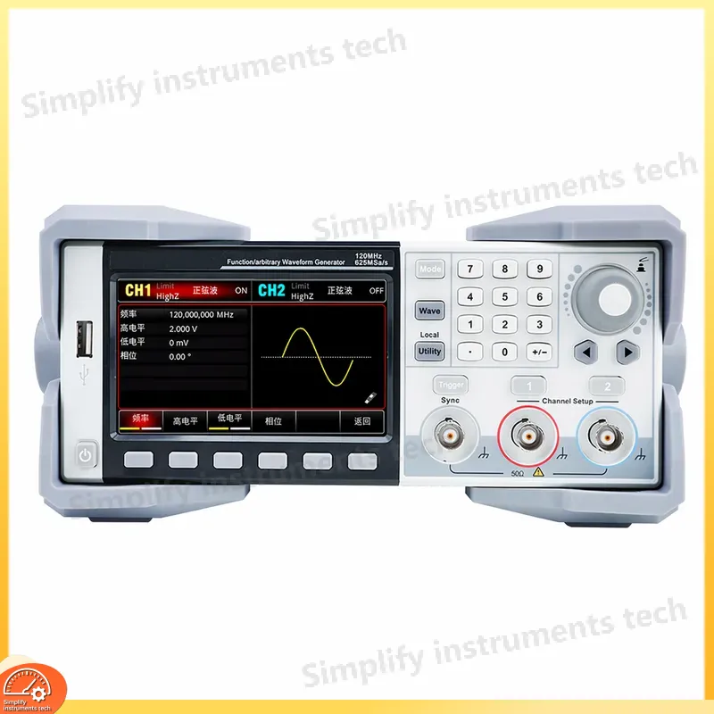 Высокоточный генератор произво – обзор и цена Dual Channel Arbitrary Waveform Function Generator 60Mhz