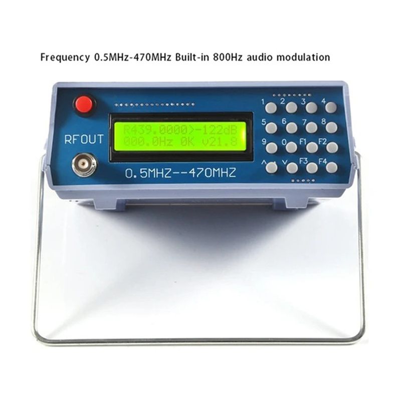 [NEWA08R] Генератор радиочасто – обзор и цена Rf Signal Generator 0.5Mhz To 470Mhz