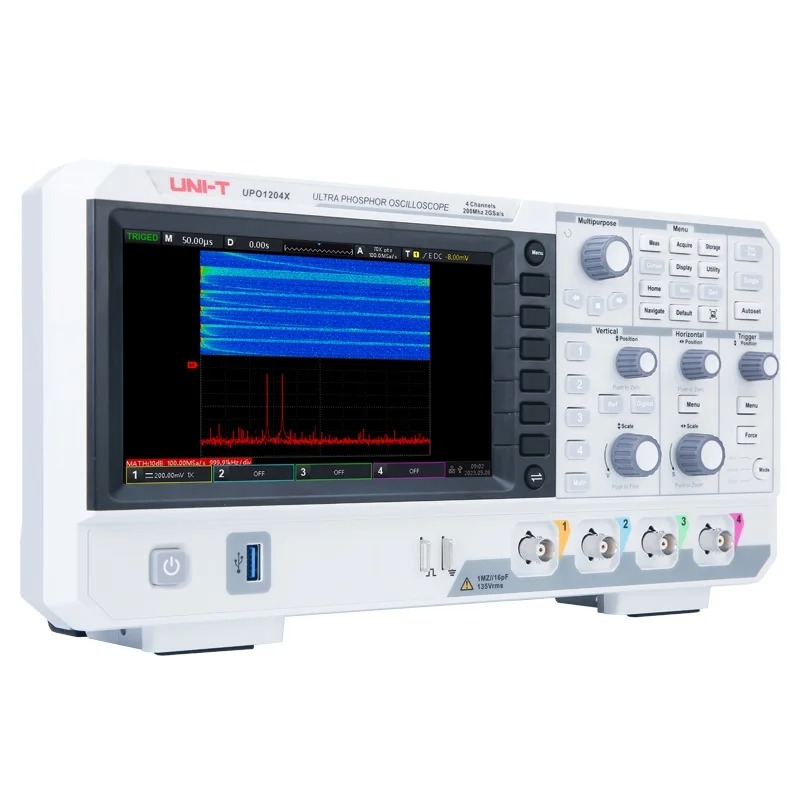 Цифровой осциллограф UPO1104X  – обзор и цена Digital Storage Oscilloscope 4 Channel 100Mhz