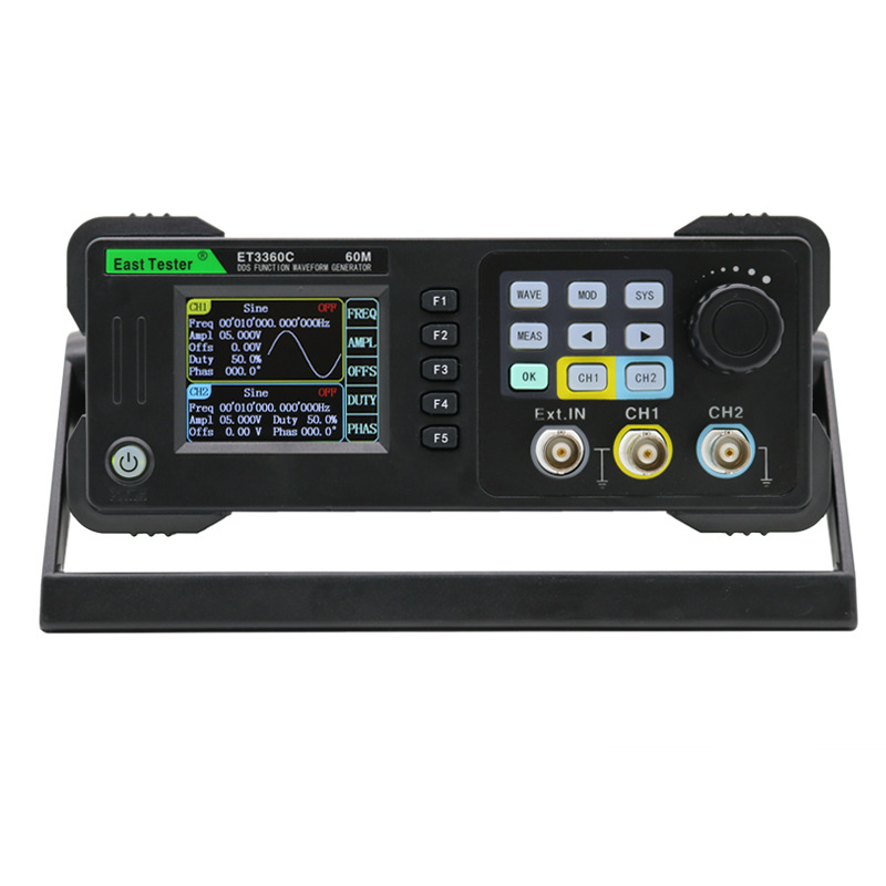 Генератор сигналов/функциональ – обзор и цена Dual Channel Arbitrary Waveform Function Generator 60Mhz