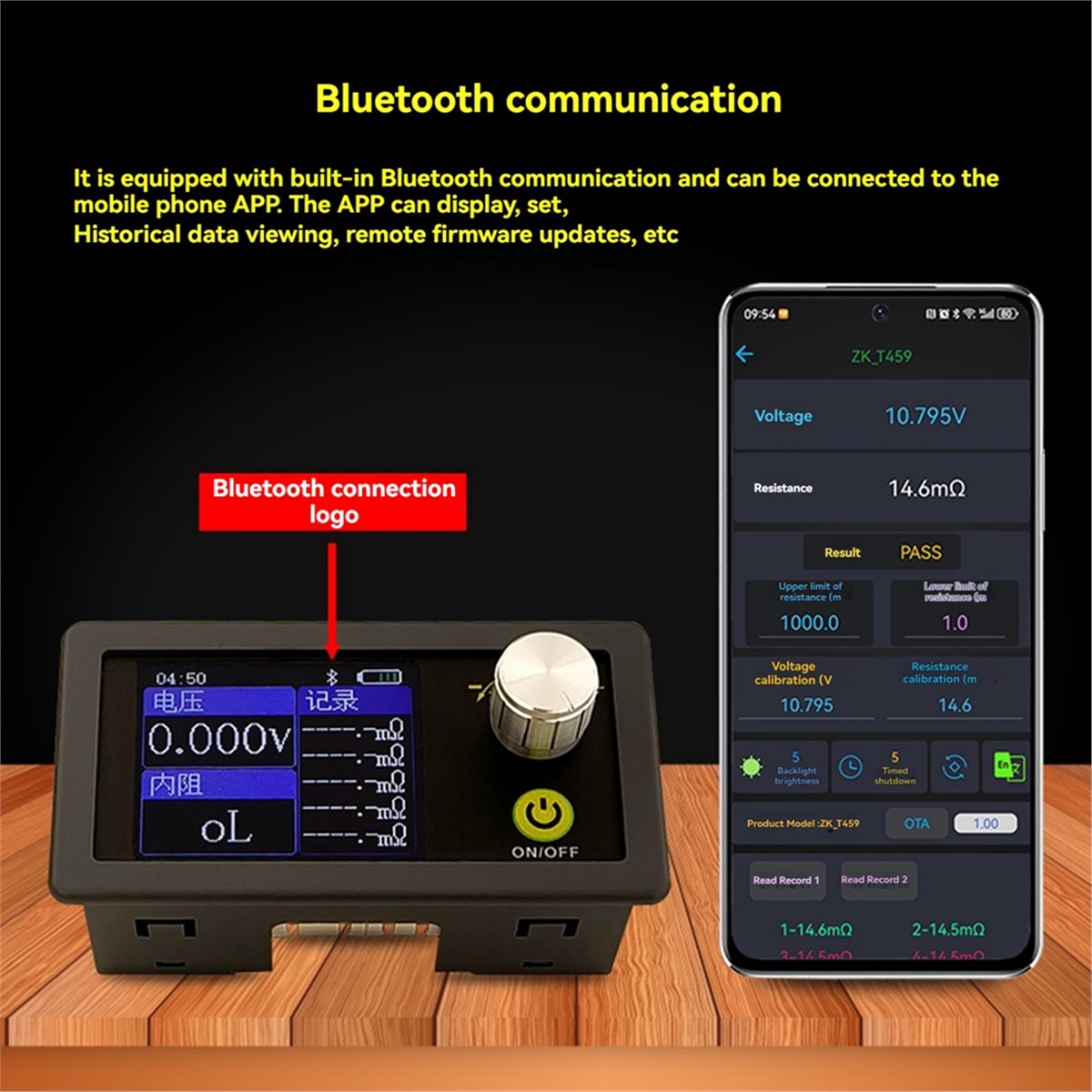 ABGN T459 DC 5V Четырехпроводн – обзор и цена Battery Internal Resistance Tester Four Wire