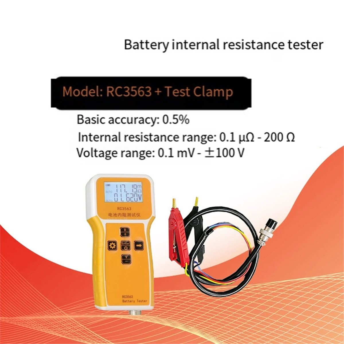 Детектор внутреннего сопротивл – обзор и цена Battery Internal Resistance Tester Four Wire