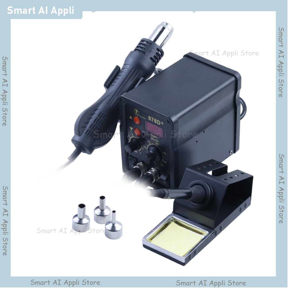 Паяльная станция 2 в 1 с цифро – обзор и цена Smd Rework Station Hot Air Soldering 2 In 1