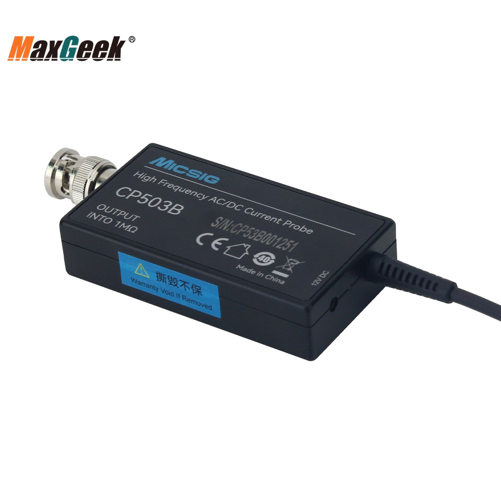 Micsig Высокочастотный CP503B  – обзор и цена Current Probe Ac Dc 50Mhz Oscilloscope