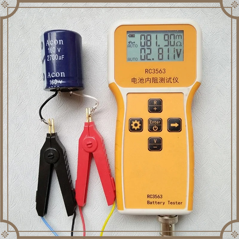 Тестер внутреннего сопротивлен – обзор и цена Battery Internal Resistance Tester Four Wire